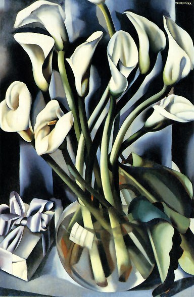 Tamara de Lempicka Calla Lilies